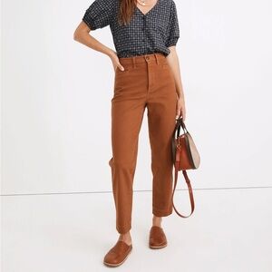 Madewell Slim Emmett Tapered Pants